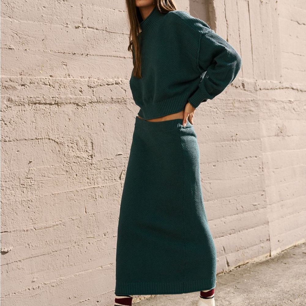Free people Hailee skirt set